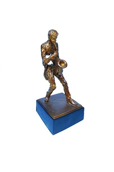 BV Statuette, Saxophone Musician, 20 cm, 1089XD-2