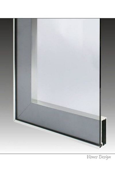 VISNES Aluminum Cabinet Door Aluminum Frame Cover Profile