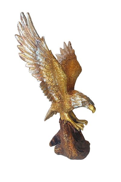 BV Decorative statuette, Eagle, Gold, 32 cm, DVR0228