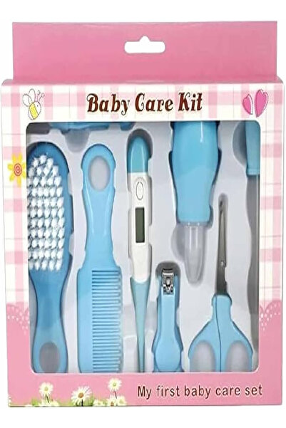 RAHALIFE HOME SOLUTION مجموعة رحالايف للعناية بالطفل (٨ قطع) | مجموعة العناية بالمواليد الجدد | أدوات نظافة محمولة للاستخدام اليومي