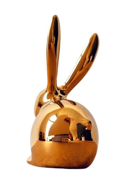 BV Decorative statuette, Bunny, Gold, 8 cm, DV02704AU