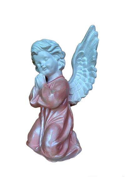 BV Decorative statuette, Angel, Pink, 29 cm, DVAN0032-11P