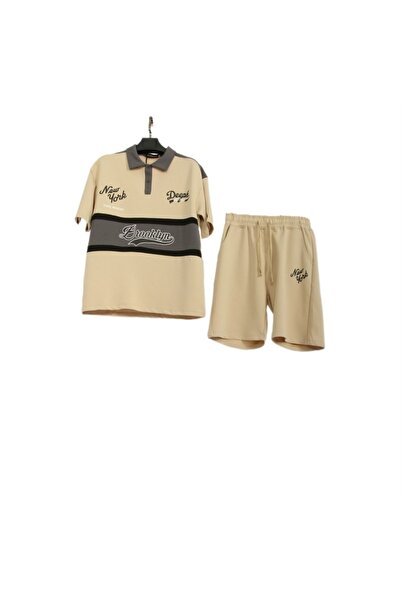 ALANAQA Unisex Oversized Shorts Set