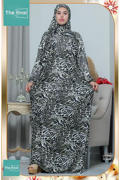 Genrics Tiger Butter Prayer and Reception Shroud, wide and comfortable, available in one size, suitable for weights from 60 to 120 kg