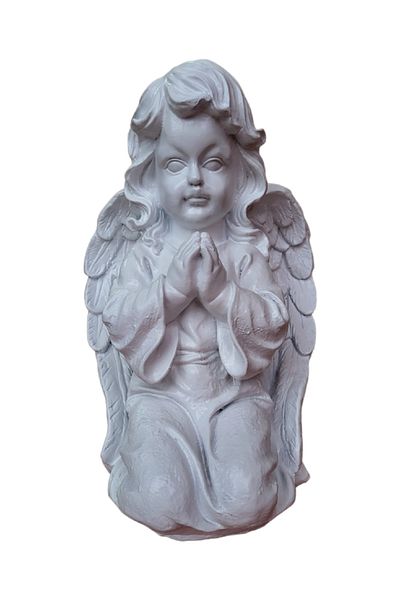 BV Decorative statuette, Angel, White, 33 cm, DVAN0704-8P