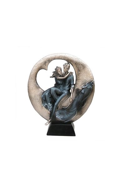 BV Decorative statuette, Lovers in the archway, heart shape, 1355A