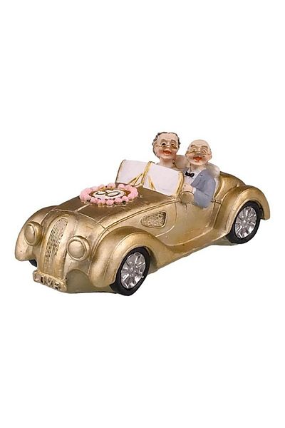 BV Decorative statuette, Grandpa and Grandma 50th Anniversary, 17 cm, 1807H