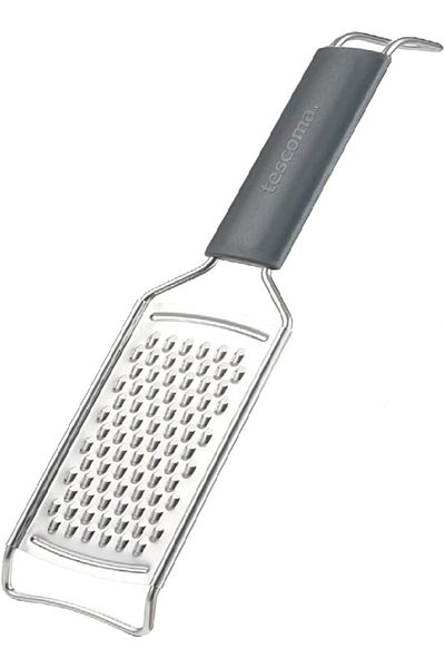 TESCOMA GrandCHEF Flat Grater – Stainless Steel Vegetable Grater – 25 cm – Durable Kitchen Tool