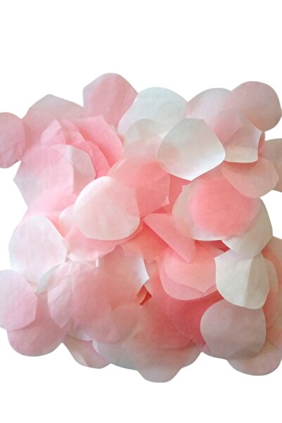 Armada 150 Adet Kağıt Ortanca Gül Yaprağı Gelin Düğün Parti Konfeti Toz Pembe...