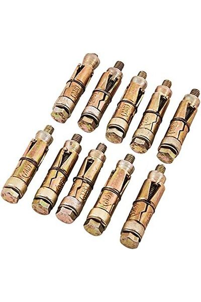 Amtech S5910 10 Piece M6 x 50mm Expansion Bolts