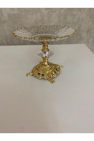 LONDON Birds Store Stylish Gold Footed Presentation Stand