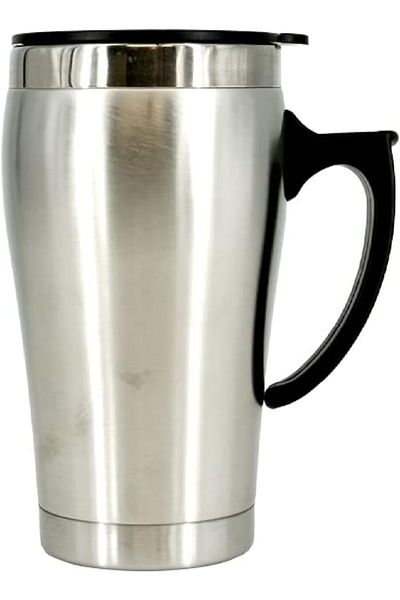 RAHALIFE HOME SOLUTION Rahalife Stainless Steel Travel Coffee Mug with Handle & Leakproof Lid – Reusable Hot/Cold Cup