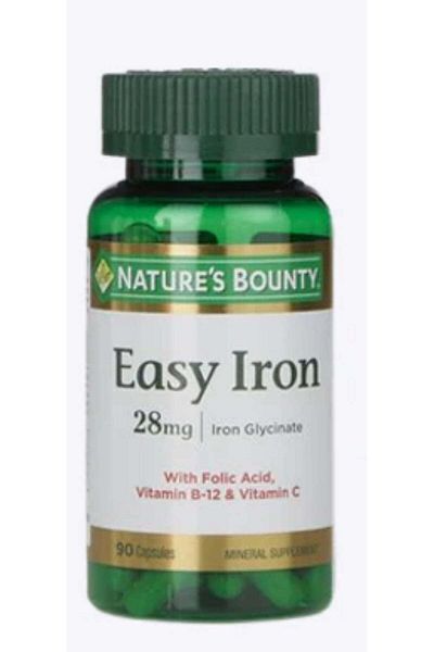 Nature's Bounty Easy Iron 90 Capsules