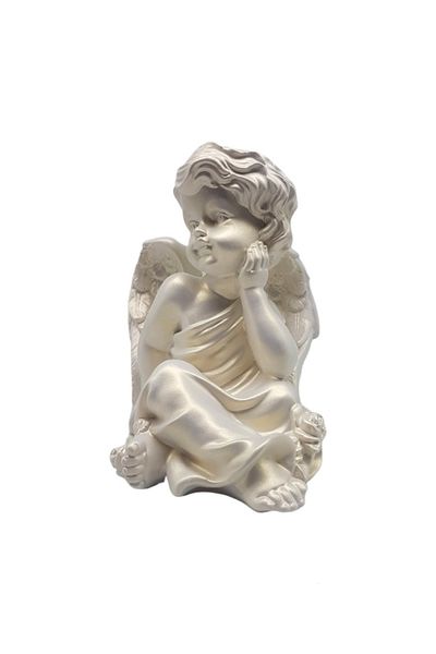 BV Decorative statuette, Angel, White, 21 cm, DV21-16