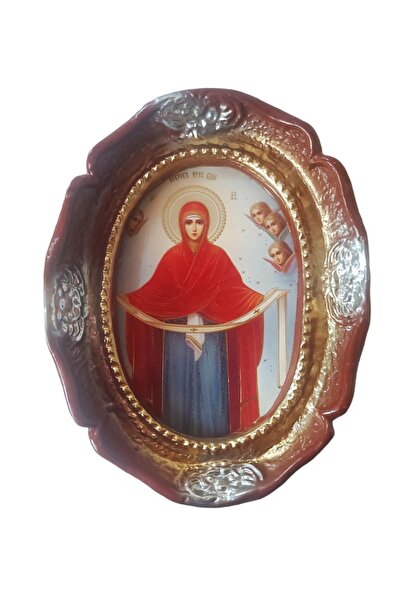 BV Aplică decorativă de perete, Fecioara Maria, maro, 30 cm, 8914EX-2