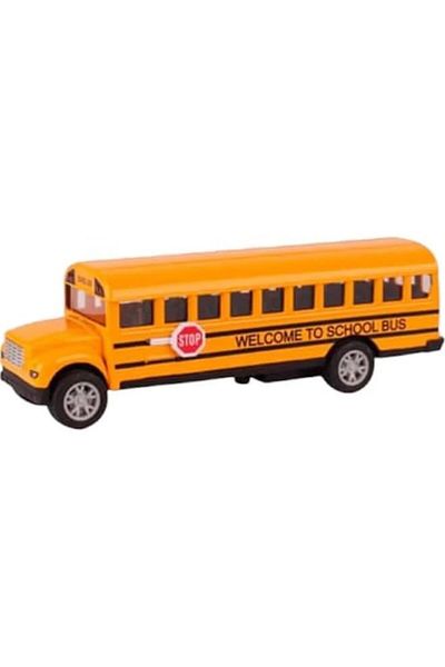 Toybox Toy Box Model School Bus Toy for Kids