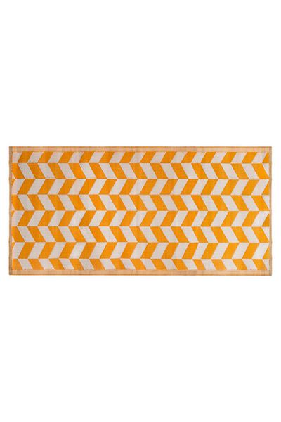 Atmosphera Decorative Rectangular Indoor and Outdoor Plastic Rug Assorted Color 90 x 180cm