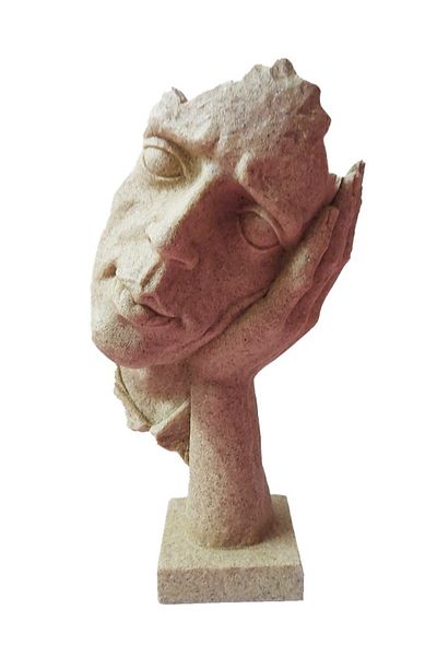 BV Statuette, Mask, 30 cm, 336IZ