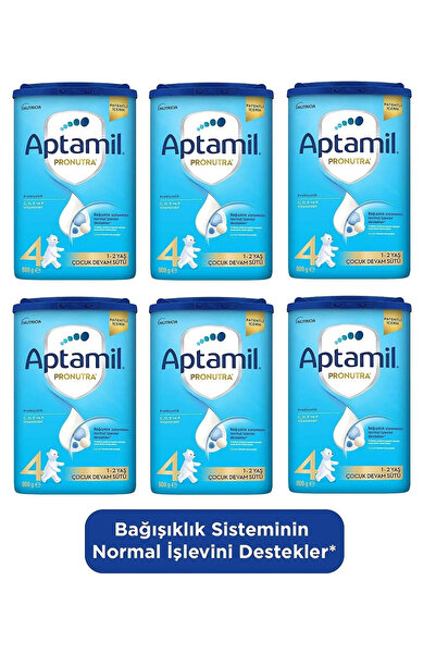 Aptamil 4 Numara Yeni 800 GR 6`lı Avantaj Paketi (4800GR)