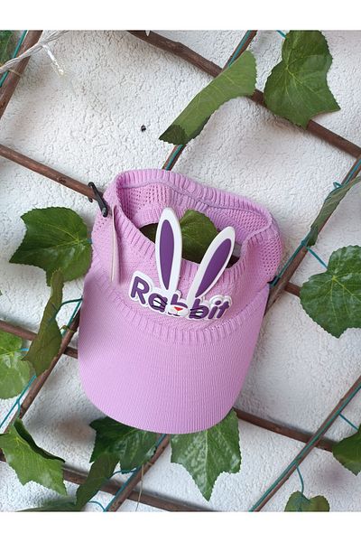 Blotch 2-8 Years Old Children's Back Elastic Sunscreen Open Top Summer Visor Visor Hat