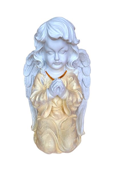 BV Decorative statuette, Angel, Gold, 33 cm, DVAN0704-11P