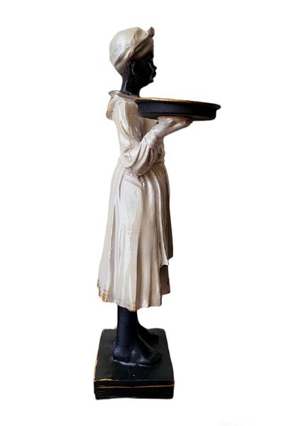 BV Decorative statuette, Africa, White, 30 cm, DVCM16A
