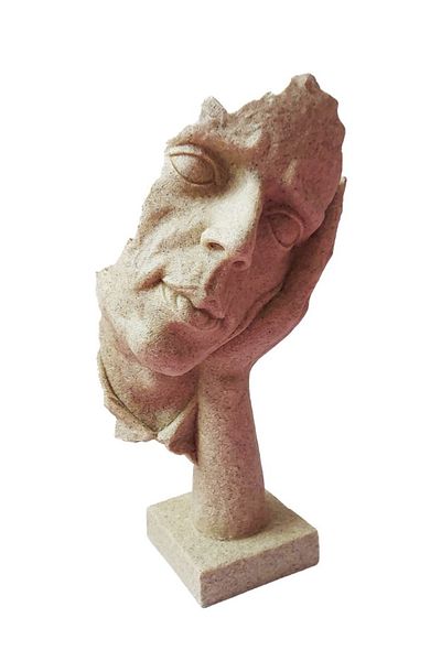 BV Statuette, Mask, 30 cm, 336IZ