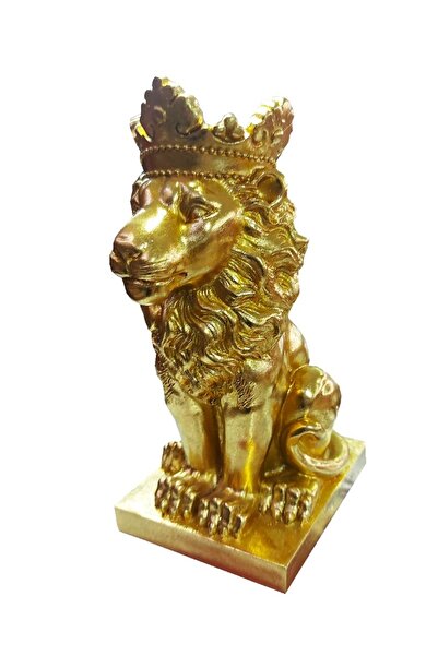 BV Statuetă leu, aur, 34 cm, 625LD-1