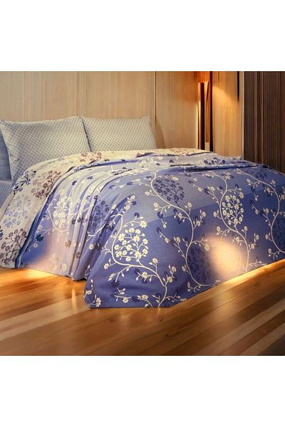 Star Fashion Cotton bed linen, King Size, 240x260 cm, bed sheet, duvet cover and 2 pillowcases