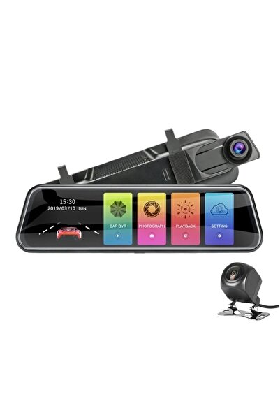 Denx Dynex DX2257 4K Front and Rear Dash Cam Car Mirrors