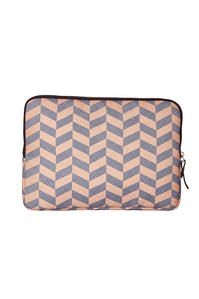 BloominBag Smokey Chevron 13-14 Inch Laptop / MacBook Case