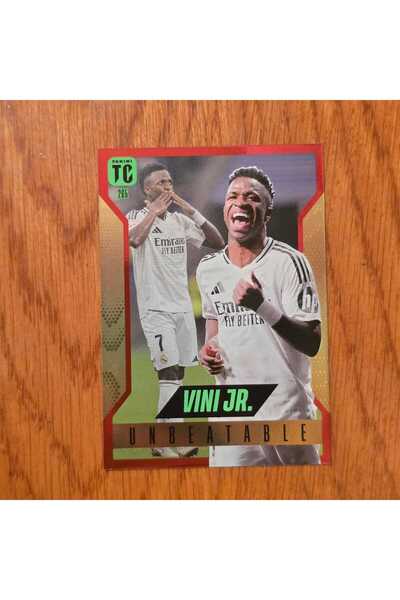 Panini Top Class Unbeatable Vini jr. Red Oyun Kartı