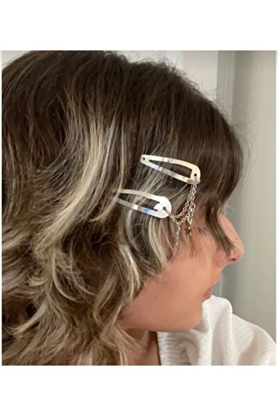 Shiklik MODA مشبك شعر على شكل نجمة مع سلسلة لتعزيز أناقتك