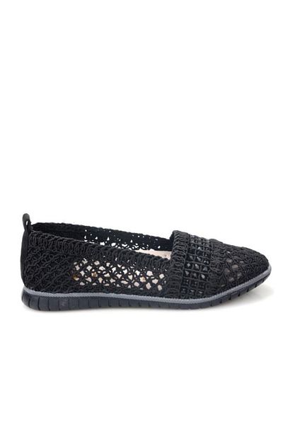 Papuçcity Krl 03139 Women's Braided Daily Ballerinas