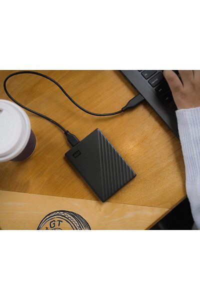 WD Western Digital WD 5TB My Passport Portable External Hard Drive, Black