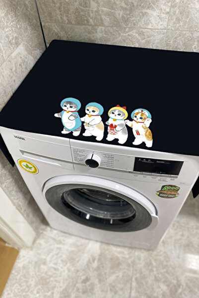 Boom town Κάλυμμα πλυντηρίου ρούχων με μαύρο στάμπα