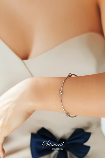 Silmaril Store Dorikalı Paslanmaz Çelik Ajda Bileklik – 68 mm, Suya Dayanıklı...