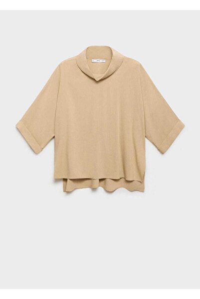 MANGO Woman Oversize dökümlü bluz