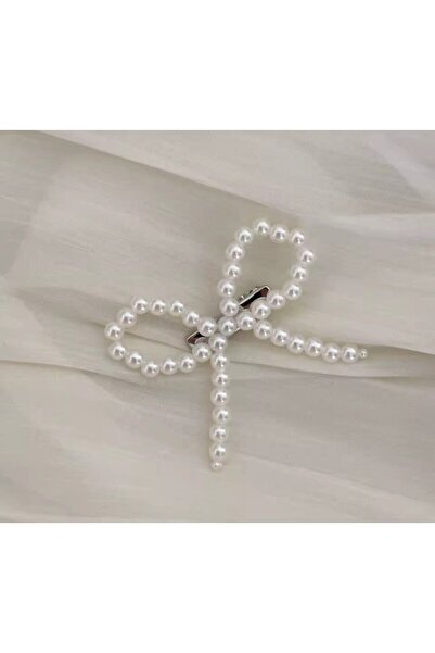 Shiklik MODA Completează-ți eleganța cu aceeașa agrafă elegantă cu fundă albă...