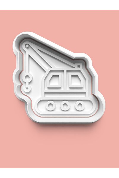 AKTASTORE قالب كوكيز وقوالب عجينة السكر لرافعة مركبات موقع البناء