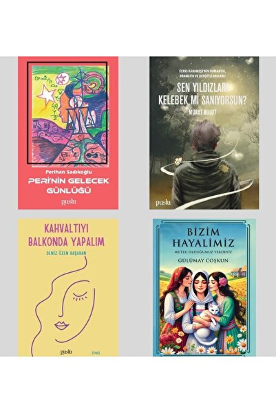 Puslu Yayıncılık Türk Edebiyat Seçkisi 1 ( 4 Kitap)