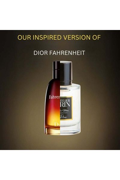 LATELİER ERİN Apa de Parfum L’Atelier ERIN M40, 50 ml, pentru barbati, inspirat din Di0r Fahrenheit
