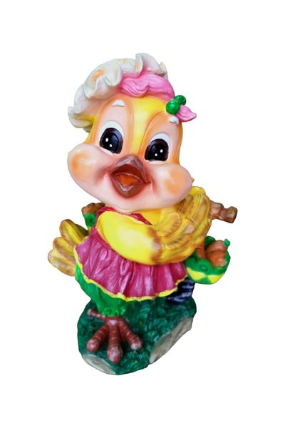 BV Decorative statuette, Chicken, Multicolor, 43 cm, DVG0136P