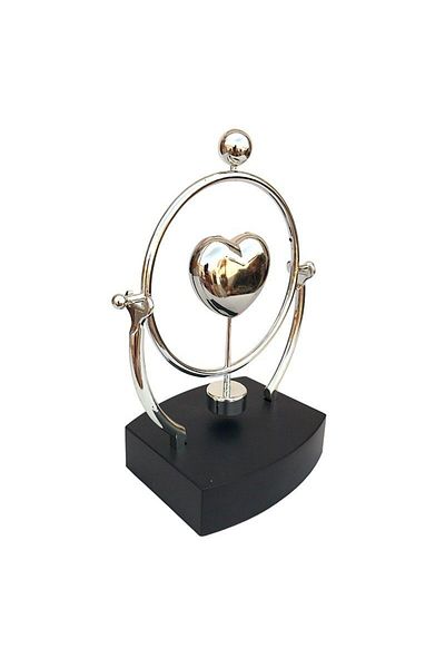 BV Rocking chair, Heart with continuous perpetual motion, 18 cm, 348H-1