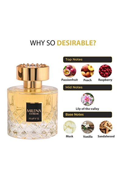 Riiffs Milena Extreme Eau de Parfum, Riiffs, Unisex - 100 ml