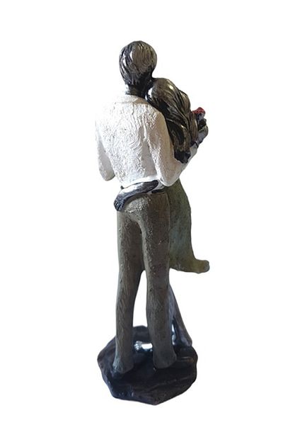 BV Decorative statuette, Couple in Love, Multicolor, 21 cm, GXL007