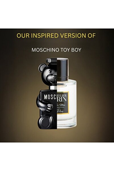 LATELİER ERİN Apa de Parfum L’Atelier Erin M81, 50 ml, pentru barbati, inspirat din M0schin0 Toy Boy