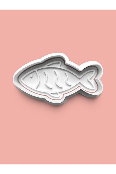 AKTASTORE Balık Figürü Kurabiye Kalıbı Ve Şeker Hamuru Kalıbı