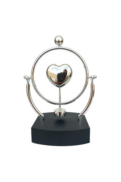 BV Rocking chair, Heart with continuous perpetual motion, 18 cm, 348H-1