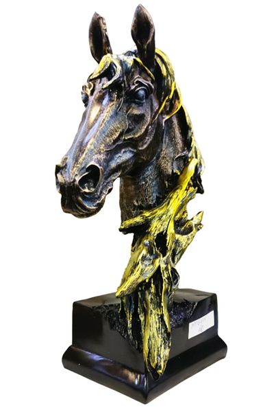 BV Decorative statuette, Horse head, 40 cm, XY800D